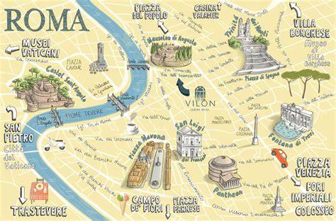 mappa interattiva e attrazioni locali