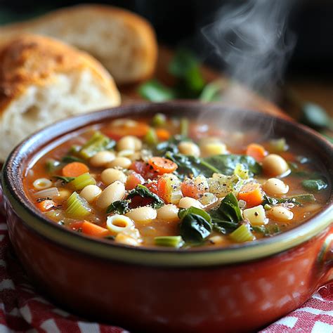 imagine reprezentativă pentru Minestrone tradițional italian