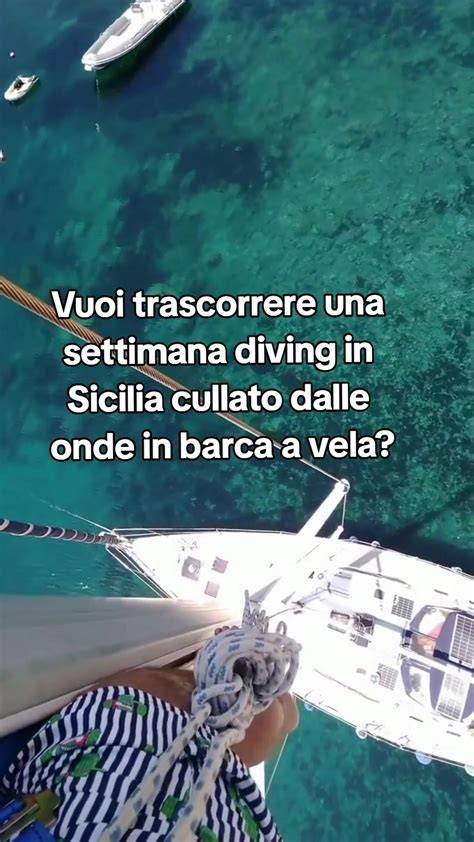 crociere subacquee Sicilia vela