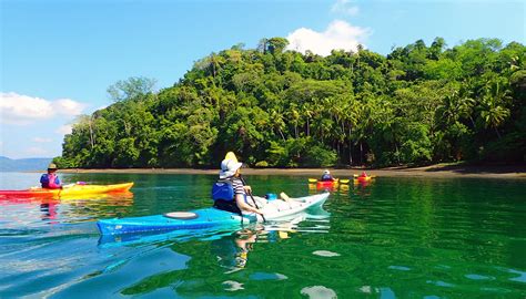 Kayak e outrigger in Costa Rica: panorami marini