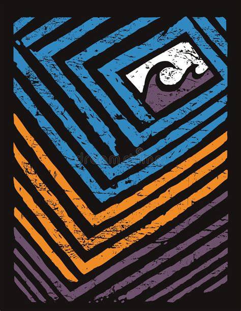 grafico stile surf e garage