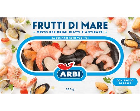 illustrazione abbinamento carne e frutti di mare