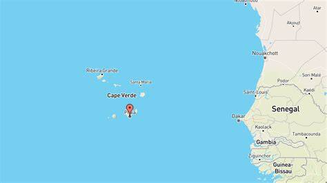Capo Verde: mappe delle spiagge principali