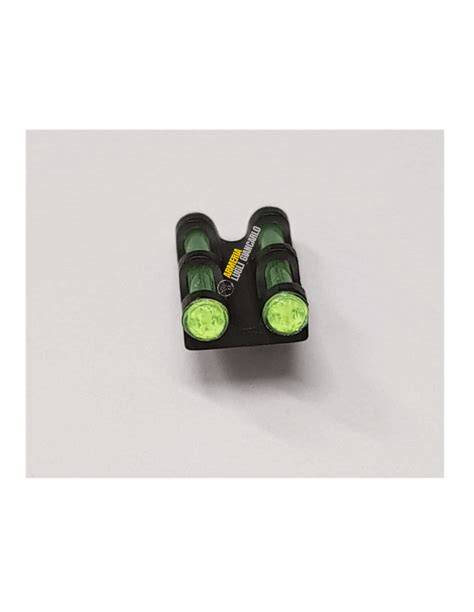 mirino fibra ottica e impugnatura giallo neon