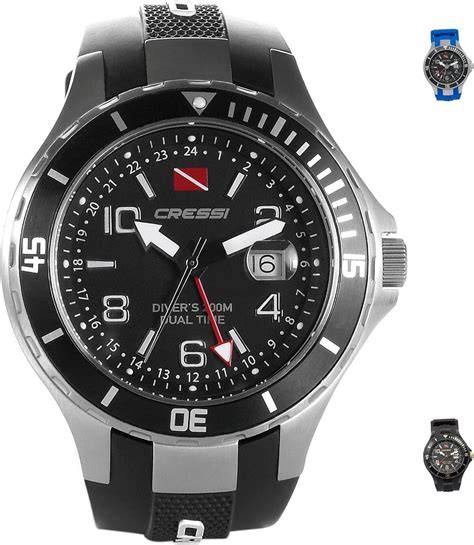 design e materiali del Cressi Traveller Dual Time (optional)