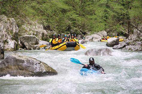 mappa del fiume Lao e zone di rafting