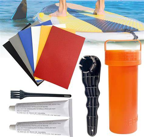 grafico strumenti e kit riparazione kayak