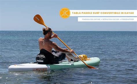 Imbarcazione con Sup gonfiabile a bordo