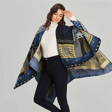 grafico patchwork poncho surf